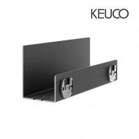 KEUCO Edition 90 24952370000 Полка - корзинка для душевых принадлежностей 32 см (чёрный матовый)