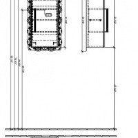 Шкаф подвесной A65401BK VILLEROY BOCH AMADEA, 400 515 x 800 910 x 270 mm