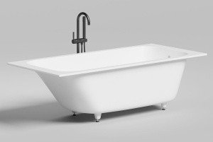 Salini Orlanda 102012G Встраиваемая ванна 1800*800 мм (белый глянцевый)