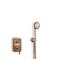 Bronze de Luxe WINDSOR 10138/1F Встраиваемая душевая система в комплекте со смесителем (Бронза)