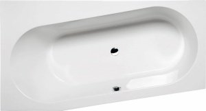 Акриловая ванна ALPEN Astra 165x90 WL 30611, цвет - euro white (европейский белый)