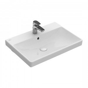 Villeroy Boch Avento 415865RW Раковина для ванной на 65 см (цвет белый камень, stone white ceramicplus)