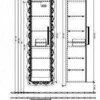 Шкаф-пенал A65300BK VILLEROY BOCH AMADEA, 400 540 x 1800 1940 x 400 mm