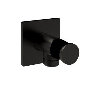 Gessi Inverso Shower 73061.299 Подключение для душевого шланга с держателем душа (чёрный матовый)