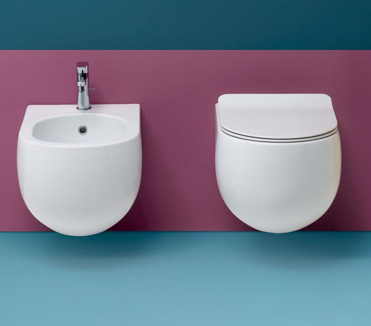Kerasan Flo 311101 Подвесной унитаз, безободковый, купить в магазине ...