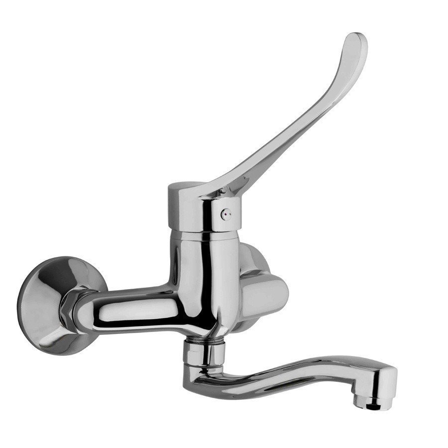 GPD MAL45 Настенный смеситель для кухни | для раковины с локтевым ...