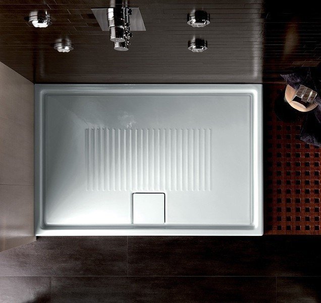 Hatria Lif.ST YXMK01 Керамический душевой поддон 90 x 70 см, купить в ...