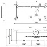 IB Rubinetti INC313XXXN_19 Внутренний механизм настенного смесителя для ванны