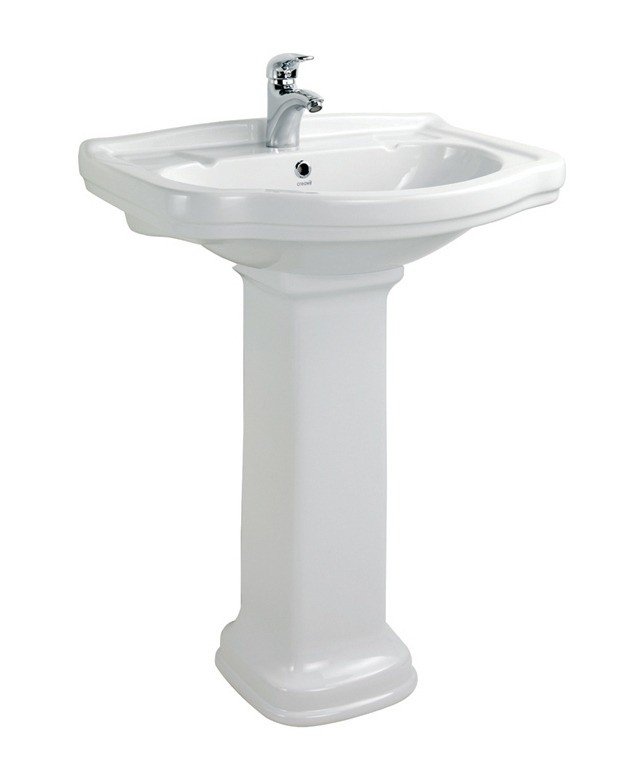 Creavit Klasik KL250-00CB00E-0000 Пьедестал для раковины (белый ...