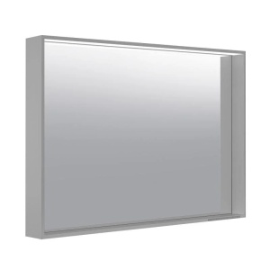 Keuco Plan 33098293000 Зеркало с подсветкой 100*70 см (лакированный алюминий инокс)