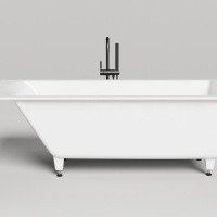 Salini Cascata 104113G Встраиваемая ванна 1706*751 мм (белый глянцевый)