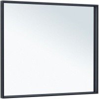 Allen Brau Liberty 1.330016.BB Зеркало с подсветкой 1000*850 мм (чёрный шлифованный)