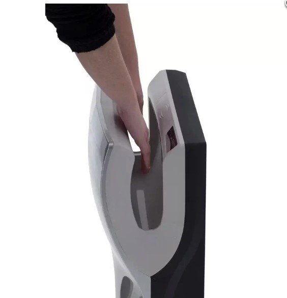 Mediclinics Dualflow Plus, M24ACS Автоматическая сушилка для рук, высокоскоростная (серый матовый)