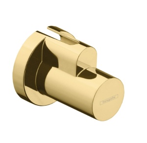 Hansgrohe 13950990 Декоративная накладка для углового вентиля (золото полированное)