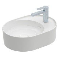 Villeroy Boch Collaro 4A1551RW Раковина накладная для ванной комнаты 510x380 мм ceramicplus (белый камень).