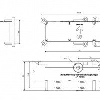 IB Rubinetti INC314XXXN_19 Внутренний механизм настенного смесителя для ванны