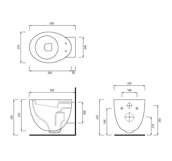 Cielo Le Giare LGVS подвесной унитаз, в интернет-магазине сантехники ...