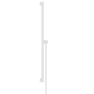 Hansgrohe Unica E Puro 24403700 Душевая штанга 95 см | комплект со шлангом 160 см (белый матовый)