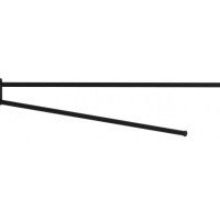 Сунержа Богема 360 31-2003-0500 Полотенцедержатель для полотенцесушителя двойной 50 см (черный матовый)