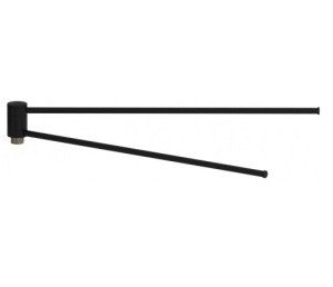 Сунержа Богема 360 31-2003-0500 Полотенцедержатель для полотенцесушителя двойной 50 см (черный матовый)
