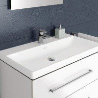 Villeroy Boch Avento 415866RW Раковина для ванной на 65 см (цвет белый камень, stone white ceramicplus).