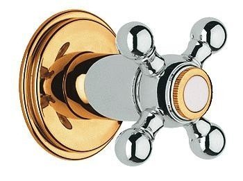 Grohe Sinfonia 29010IG0 Переключатель на 4 положения (хром/золото), в ...