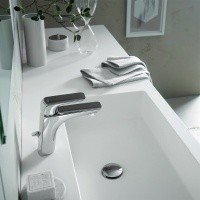 KLUDI Ameo 410230575 - Смеситель для раковины XL (хром)