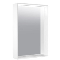 Keuco Plan 33098302000 Зеркало с подсветкой 65*70 см (лакированный алюминий белый)