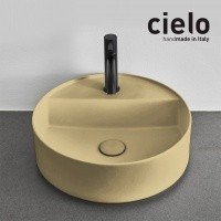 Ceramica CIELO Shui Comfort SHCOLATF CN - Раковина накладная на столешницу Ø 45 см (Canapa)