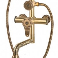 Bronze de Luxe WINDSOR 10120PR Душевая система в комплекте со смесителем (Бронза)