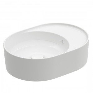 Villeroy Boch Collaro 4A1553R1 Раковина накладная для ванной комнаты 510x380 мм ceramicplus (альпийский белый)