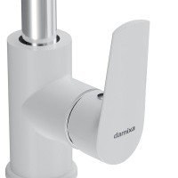 Damixa Origin Balance 790730000 Высокий смеситель для кухни (хром | белый)