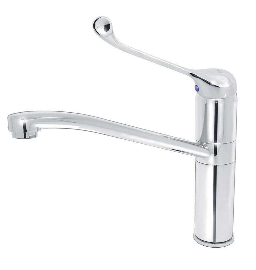 Varion Armaturen 7240713 Смеситель локтевой для кухни высокий (хром ...