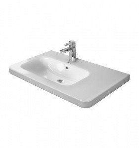 Duravit DuraStyle 232580 00 00 Раковина подвесная асимметричная 80 см (белый)