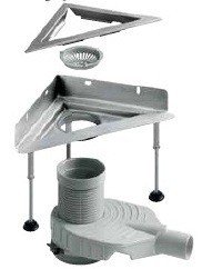 Угловой трап 619 794 Viega Advantix, глянцевый, в интернет-магазине ...