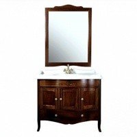 Комплект мебели для ванной на 105 см VER4105-N+AR874bi*1+VER1183-N Veronica Tiffany World