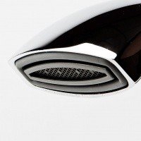 KLUDI JOOP! 55024H775 - Смеситель для раковины (хром - хрусталь зеленый)