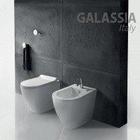 Galassia Dream 7310 - Унитаз напольный | приставной 56*36 см (цвет: белый глянцевый)