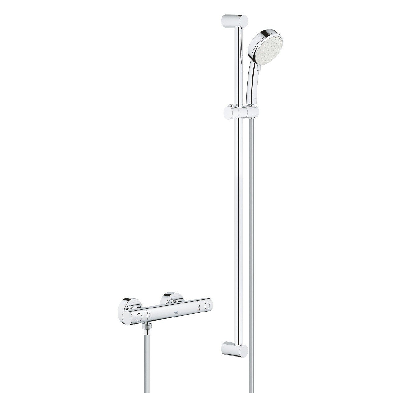 Grohe Grohtherm 800 34769000 Термостатический смеситель с душевым гарнитуром (хром)