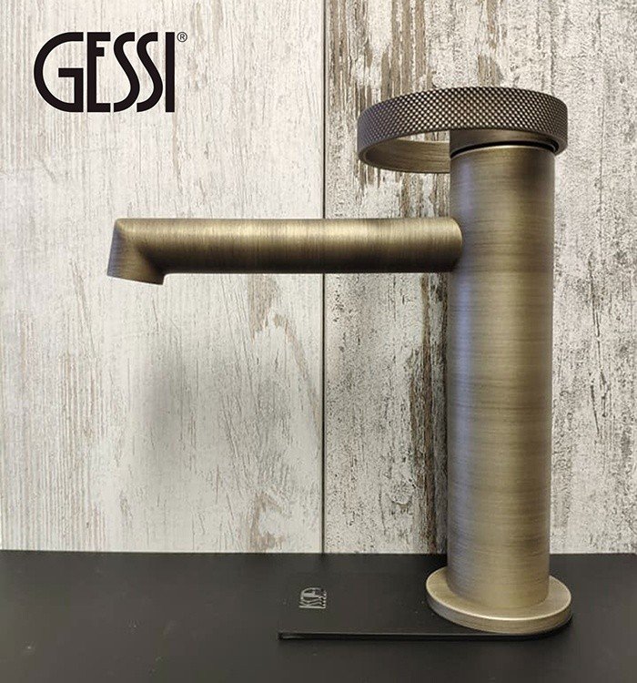 GESSI Anello 63301 713 - Смеситель для раковины | Antique Brass ...