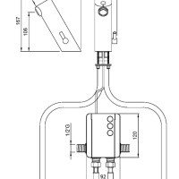 NOFER 07360M.B Автоматический смеситель для раковины (хром)