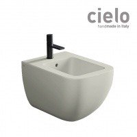 Ceramica CIELO Shui Comfort SHCOBS PM - Биде подвесное 55*37 см | с отверстием для смесителя (Pomice)