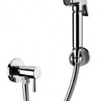 Remer Minimal 332RELA Гигиенический душ - комплект с запорным вентилем (хром)