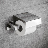 Colombo Design BasicQ B3791 Держатель для туалетной бумаги - с крышкой (хром)