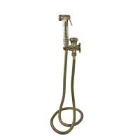 Bronze de Luxe Royal 10235 Гигиенический душ - комплект с запорным вентилем (бронза)