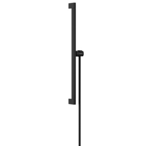 Hansgrohe Unica E Puro 24404670 Душевая штанга 65 см | комплект со шлангом 160 см (чёрный матовый)