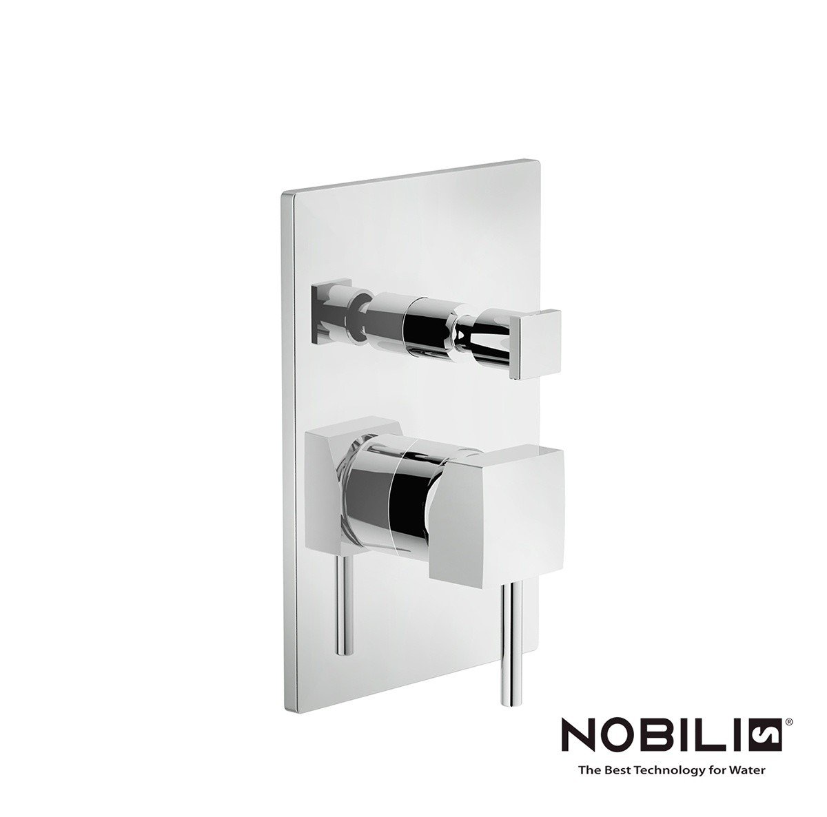 NOBILI Cube CB00500CR - Смеситель для ванны | душа (хром)