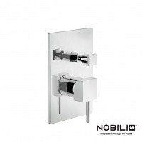 NOBILI Cube CB00500CR - Смеситель для ванны | душа (хром)