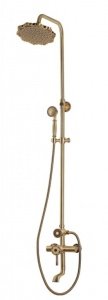 Bronze de Luxe WINDSOR 10120F Душевая система в комплекте со смесителем (Бронза)