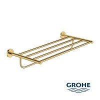 GROHE Essentials 40800GL1 - Держатель для полотенца | полка (холодный рассвет - полированный)